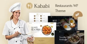 Kababi Restaurant WordPress Theme 1.0.3 GPL Theme