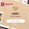 Karo Jewelry Diamond WooCommerce WordPress Theme 2.4.4破解版主题