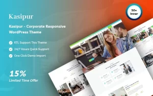 Kasipur Corporate Responsive WordPress Theme 1.0.0 GPL Theme