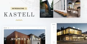 Kastell Theme for Single Properties and Apartments 1.10 GPL Theme