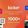 Kicker Multipurpose Blog Magazine WordPress Theme 1.5.0破解版主题