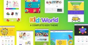 Kids Heaven Children Education 3.2 GPL Theme