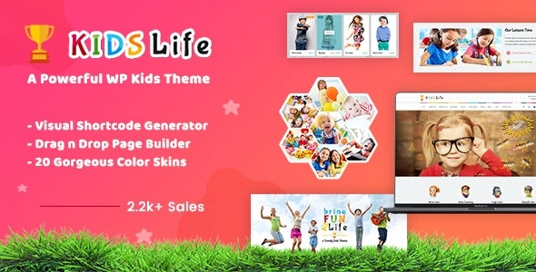 Kids Life | Children WordPress Theme 1.8 GPL Theme 1 Kids Life | Children WordPress Theme 1.8 GPL Theme