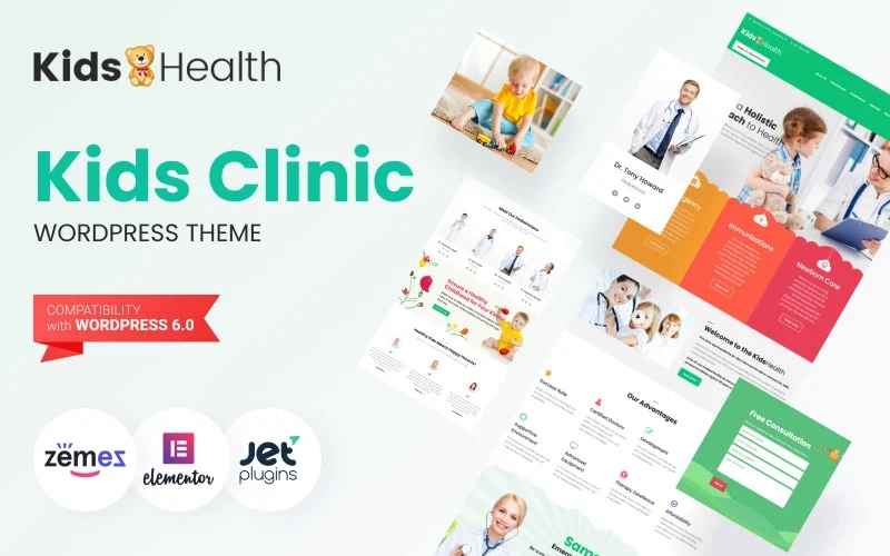 KidsHealth Kids Clinic WordPress Theme 1.0.1 GPL Theme 1 KidsHealth Kids Clinic WordPress Theme 1.0.1 GPL Theme