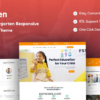 Kindten Child Kindergarten Responsive WordPress Theme 1.0.1 GPL Theme 2 Kindten Child Kindergarten Responsive WordPress Theme 1.0.1破解版主题