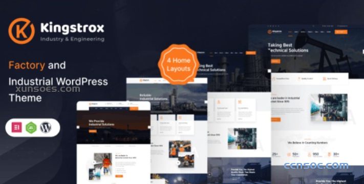 Kingstrox Factory and Industrial Business WordPress Theme 1.0.0 GPL Theme 1 Kingstrox Factory and Industrial Business WordPress Theme 1.0.0 GPL Theme
