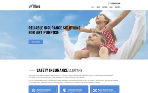Klero Insurance Services Multipurpose Classic WordPress Elementor Theme WordPress Theme 1.0.0 GPL Theme