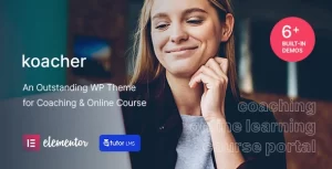 Koacher Coaching Online Course WP Theme 1.0.2 GPL Theme