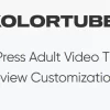 KolorTube WP Script 1.2.5破解版主题