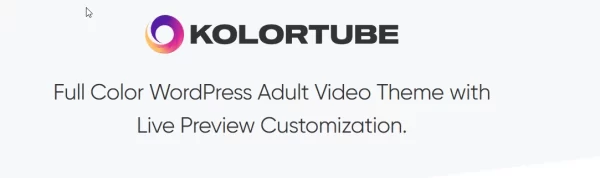 KolorTube [WP-Script] 1.2.5 GPL Theme