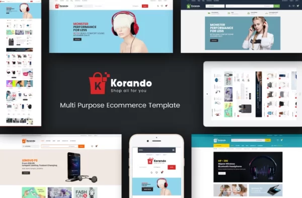 Korando Theme for WooCommerce WordPress 1.2.0 GPL Theme