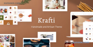 Krafti Arts Crafts WordPress Theme 1.2 GPL Theme