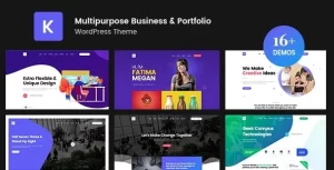 Kriativ Creative Portfolio WordPress Theme 1.0.3 GPL Theme