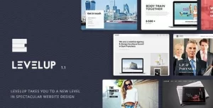 LEVELUP Responsive Creative Multipurpose WordPress Theme 1.1.38 GPL Theme