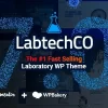 LabtechCO Laboratory Science Research WordPress Theme 7.4破解版主题