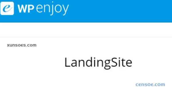 LandingSite 1.0.1 GPL Theme
