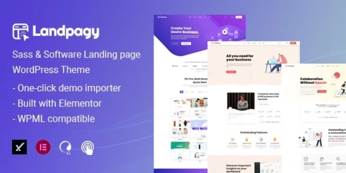 Landpagy Multipurpose Landing page WordPress Theme 1.8.3 GPL Theme 1 Landpagy Multipurpose Landing page WordPress Theme 1.8.3 GPL Theme