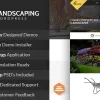 Landscaping Lawn Garden Landscape Construction Snow Removal WordPress Theme 4.2破解版主题