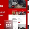 Lantan Factory Industrial WordPress Theme 1.0.3破解版主题