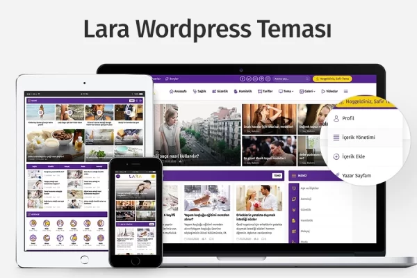 Lara WordPress Theme 2.4.1 GPL Theme
