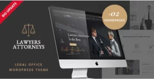 Lawyer Attorneys Law Firm Office WordPress Theme 3.2.5 GPL Theme