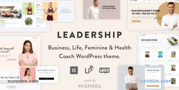 Leadership – Coach Online Courses WordPress 1.0.0 GPL Theme