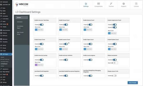 LearnDash Dashboard 6.4.1 GPL Plugins