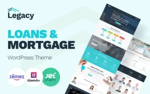 Legacy Estate and Mortgage WordPress Theme 1.0.0 GPL Theme