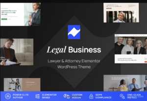 Legal Business Attorney Lawyer WordPress Theme 1.0.3 GPL Theme