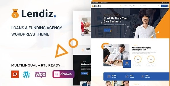 Lendiz Loan Funding Agency WordPress Theme 1.0.1 GPL Theme 1 Lendiz Loan Funding Agency WordPress Theme 1.0.1 GPL Theme