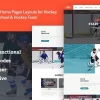 Let8217s Play Hockey School Winter Sports WordPress Theme 1.1.8破解版主题