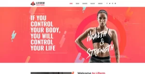 Liform Crossfit Sport WordPress Elementor Theme 1.0.0 GPL Theme