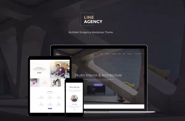 Line Agency 1.2.2 GPL Theme