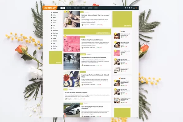 List Mag WP Personal News / Magazine Theme 3.8 GPL Theme