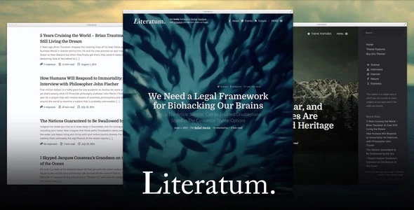 Literatum Just Write 2.2.3 GPL Theme 1 Literatum Just Write 2.2.3 GPL Theme