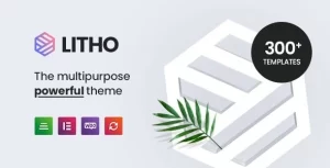 Litho Multipurpose Elementor WordPress Theme 2.2 GPL Theme