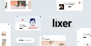 Lixer – Creative Portfolio WordPress Theme 1.1.0 GPL Theme