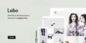 Lobo WordPress Portfolio for Freelancers Agencies 2.8.1 GPL Theme