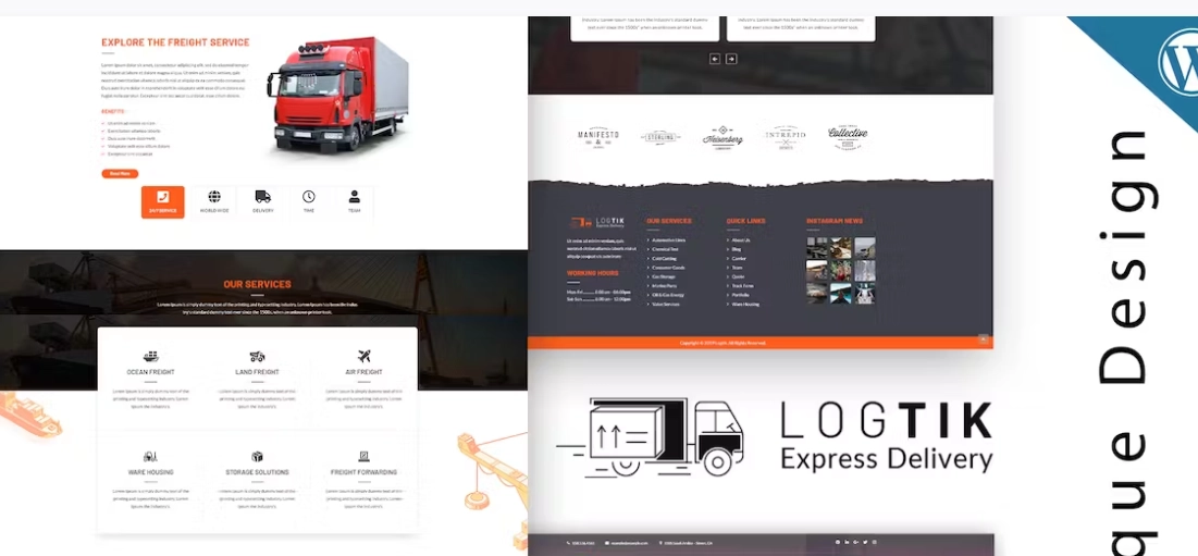 Logtik WP Logistics, Cargo Transportation Theme 2.0 GPL Theme 1 Logtik WP Logistics, Cargo Transportation Theme 2.0 GPL Theme