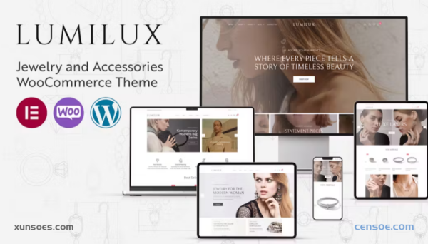 Lumilux Jewelry and Accessories WooCommerce Them 1.0.0 GPL Theme