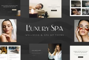 Luxury Spa Beauty Spa Wellness Resort Theme 1.1.7 GPL Theme