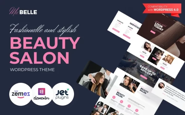 MaBelle Beauty Salon WordPress Theme 1.0.1 GPL Theme