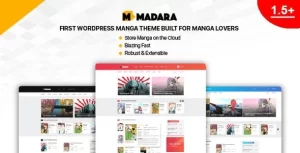 Madara WordPress Theme for Manga 1.7.4.1 GPL Theme