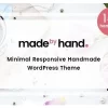 MadebyHand Minimal Handmade eCommerce WordPress Theme 1.3破解版主题