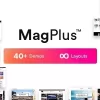 MagPlus Blog Magazine Elementor WordPress Theme 6.4破解版主题