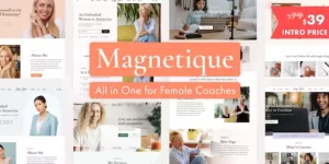 Magnetique — Coaching Online Courses 1.1 GPL Theme