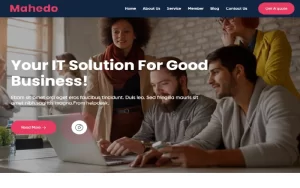 Maheda Creative Agency WordPress Theme 1.0.0 GPL Theme
