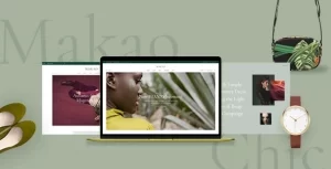 Makao Fashion Shop WordPress Theme 1.1.2 GPL Theme