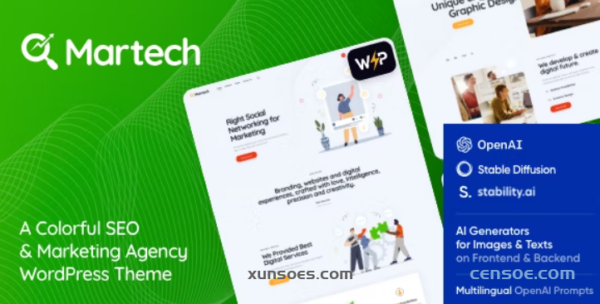 MarTech – Marketing Agency WordPress Theme 1.2 GPL Theme