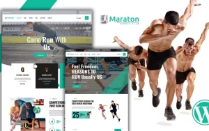 Maraton Marathon WordPress Theme 1.0.0 GPL Theme